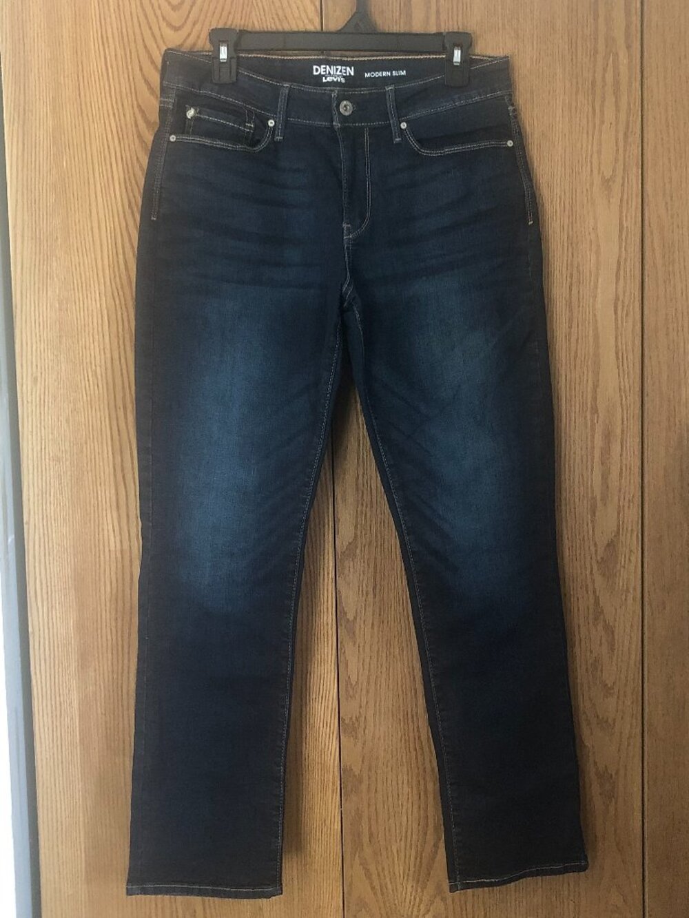 Denizen From Levi's Modern Slim Jeans Women's Size 10 Dark Wash Straight Leg